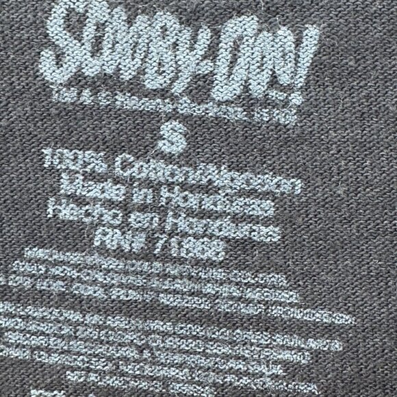 Scooby-Doo Christmas T-Shirt Black Size Small - Picture 4 of 4
